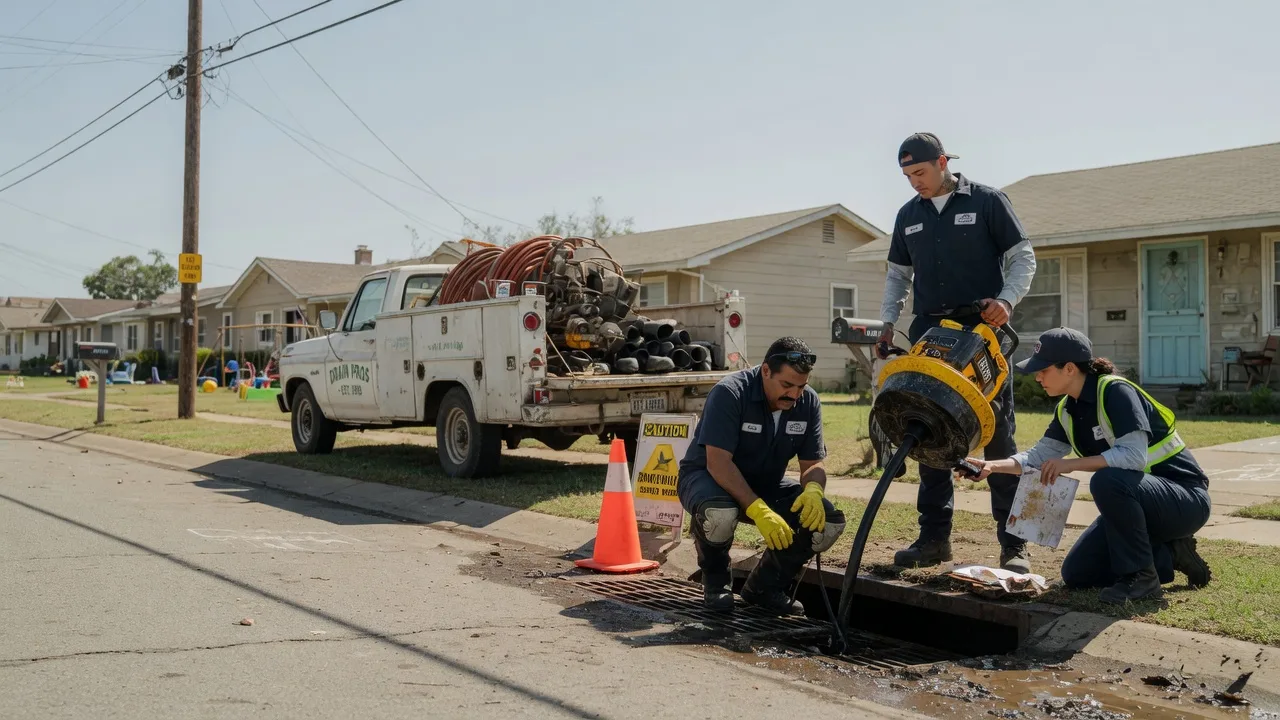 Drain Cleaning in Sabinal, TX near me